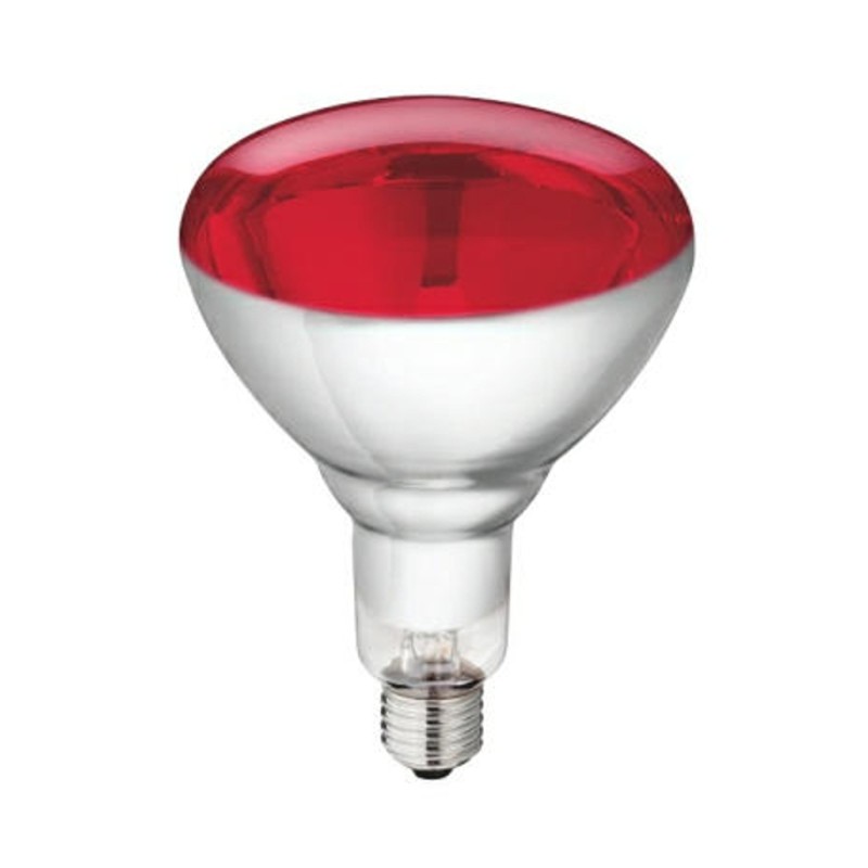 Philips warmtelamp 150 watt rood Philips warmtelamp 150 watt rood