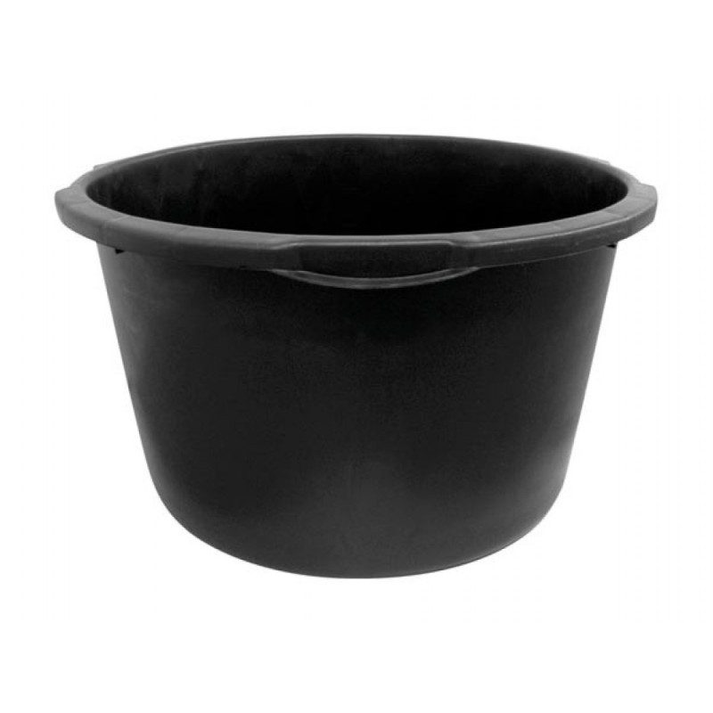 Speciekuip rond zwart 30L Speciekuip rond zwart 30L