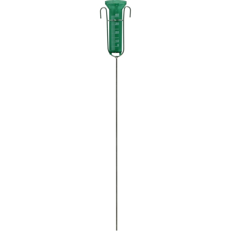 Regenmeter 40ml met steel 95 cm