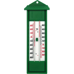 Thermometer groen min/max