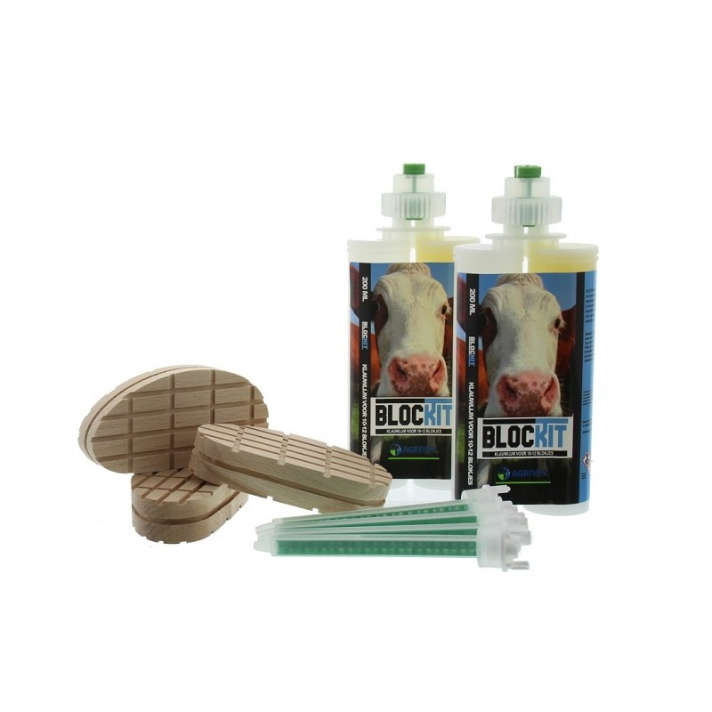 Blockit klauwlijm 200ml navulset Blockit klauwlijm 200ml navulset