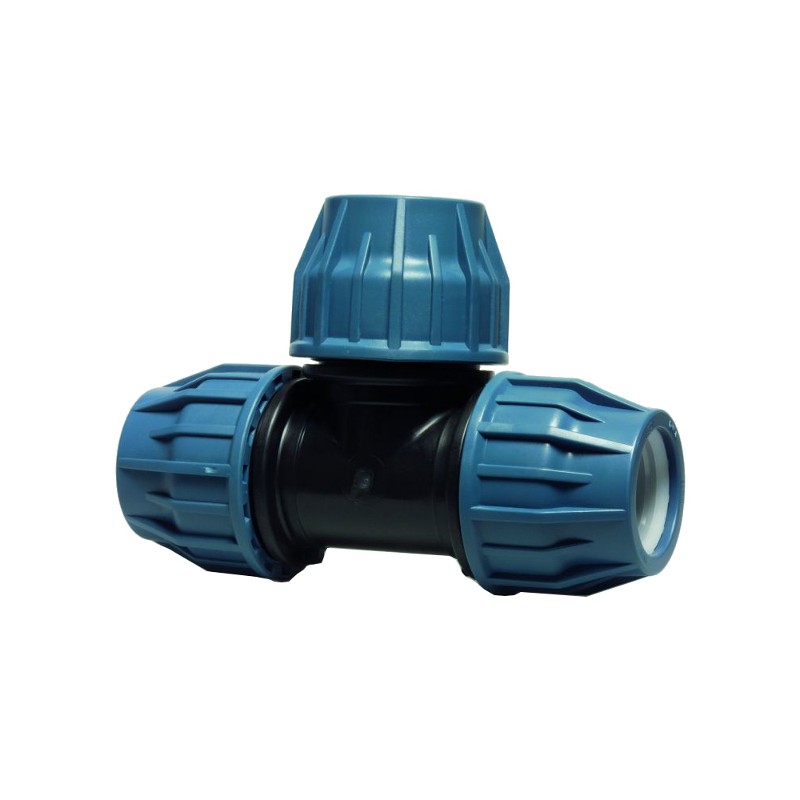 Tyleen koppeling T-stuk verloop 32 x 25 mm Tyleen koppeling T-stuk verloop 32 x 25 mm