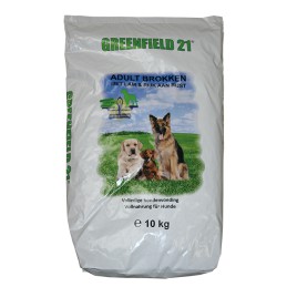 Greenfield 21 adult lam & rijst brokken 10 kg