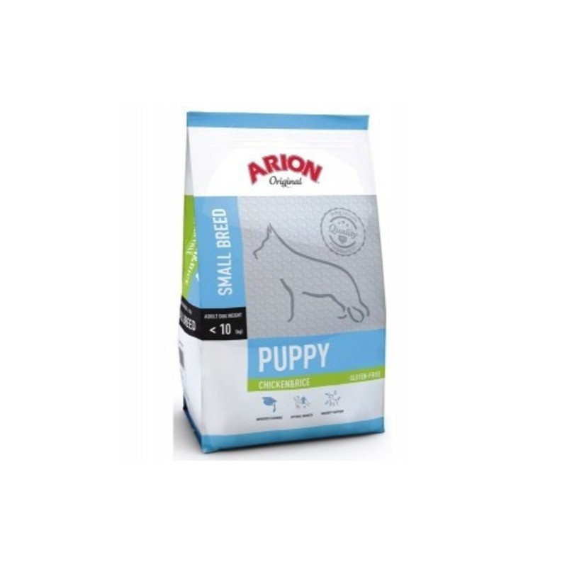 Arion Puppybrok premium Small Kip en rijst 3kg Arion Puppybrok premium Small Kip en rijst 3kg