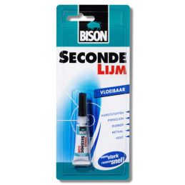 Bison Vloeibaar Control secondelijm 3gr