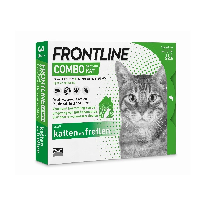 Frontline Combo kat en fret 3 pip. Frontline Combo kat en fret 3 pip.