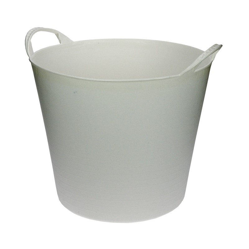 Flexibele Tuinmand 20 liter wit Flexibele Tuinmand 20 liter wit