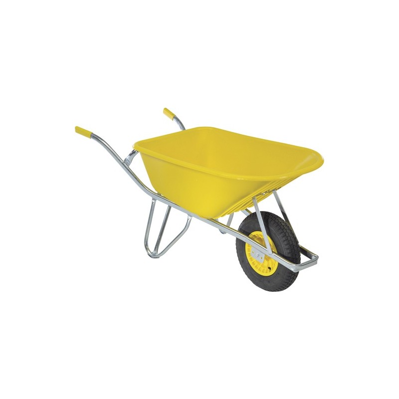 Fort kruiwagen SMB100 geel Fort kruiwagen SMB100 geel