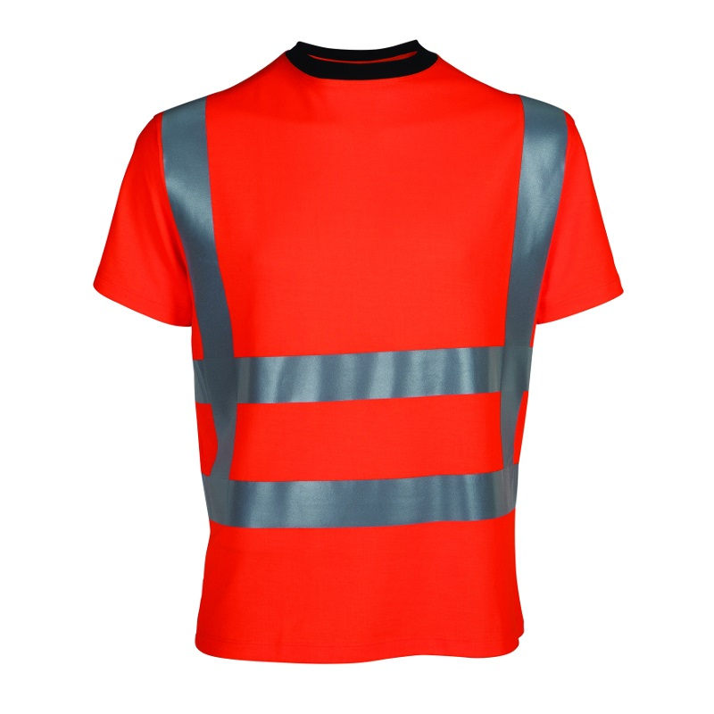Signalisatie t-shirt fluor oranje Signalisatie t-shirt fluor oranje