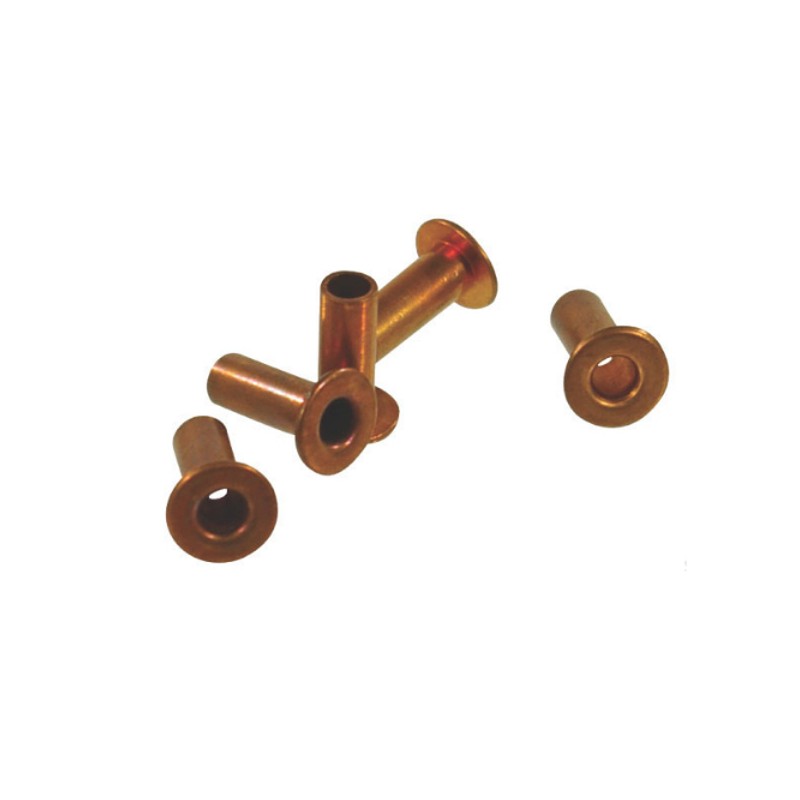 Klinknagel koper 4x20mm 10 stuks Klinknagel koper 4x20mm 10 stuks