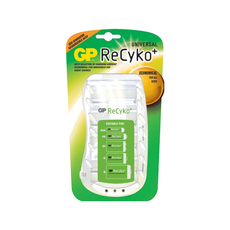 Batterijlader GP ReCyko Universeel