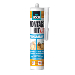 Bison montagekit transparant 310 ml