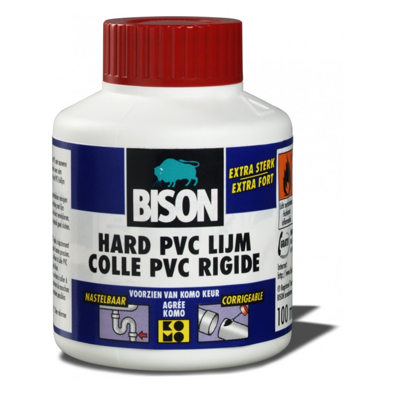 Bison hard pvc lijm 100 ml Bison hard pvc lijm 100 ml
