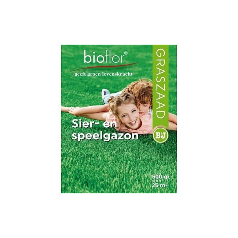 Bioflor graszaad Sier- en speelgazon 12.5 m2