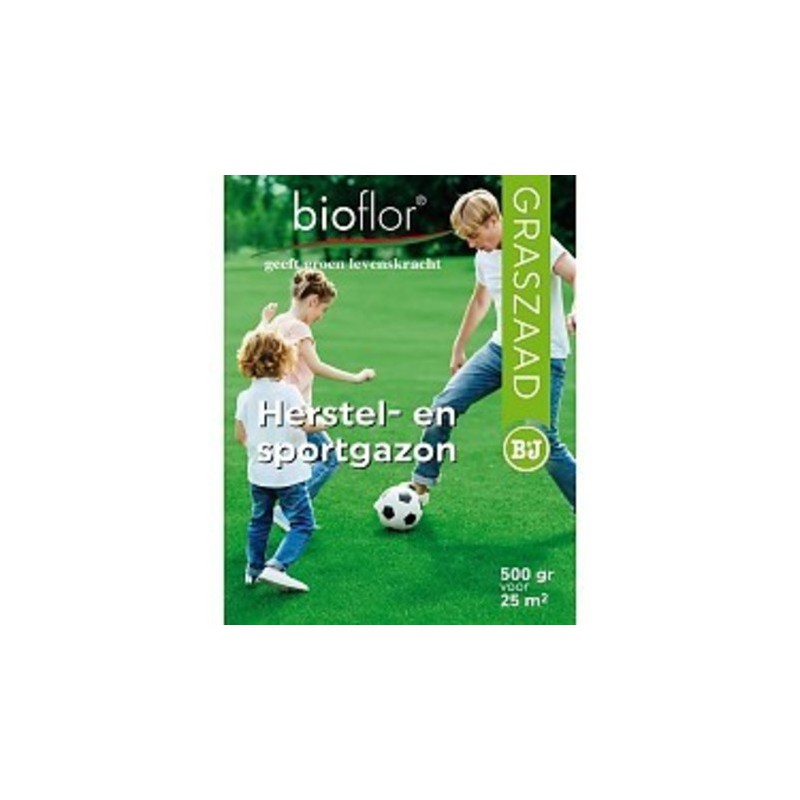 Bioflor graszaad Herstel- en Sportgazon voor 12.5 m2