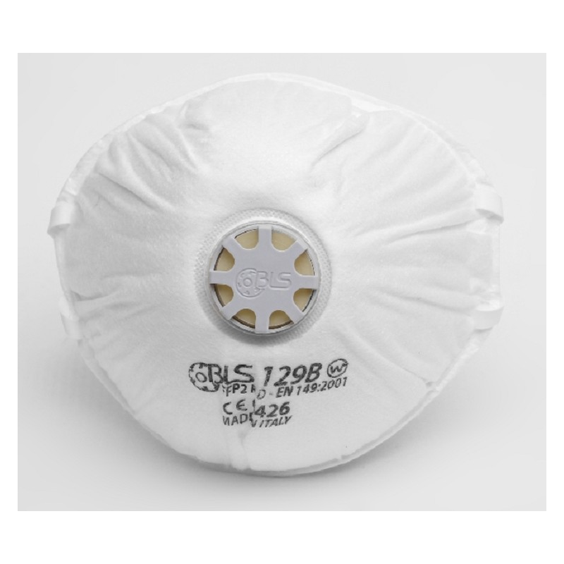 BLS stofmasker classic 129BW FFP2 NR D 15st BLS stofmasker classic 129BW FFP2 NR D 15st