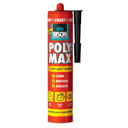 Bison Poly Max Express 425 gram zwart