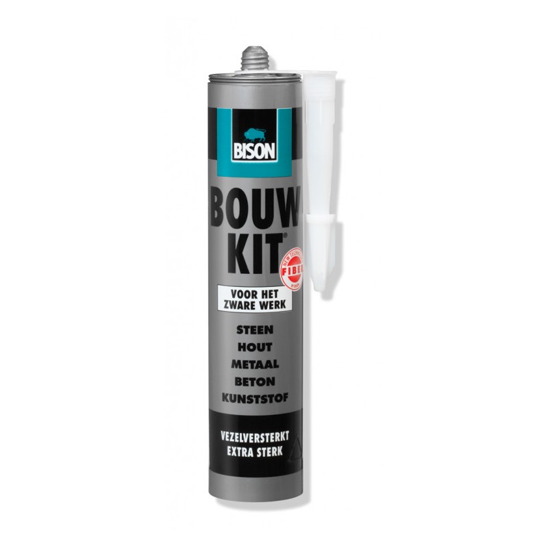 Bison montagelijm Bouwkit Fiber 390 g Bison montagelijm Bouwkit Fiber 390 g