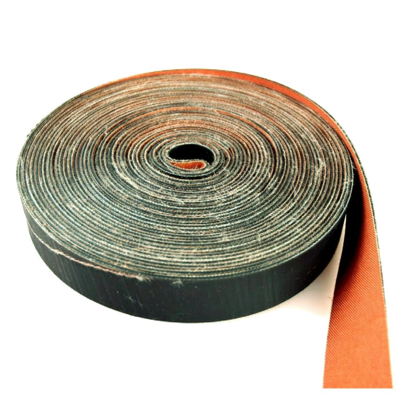 Boomband 15m rubber/canvas  +/-4cm