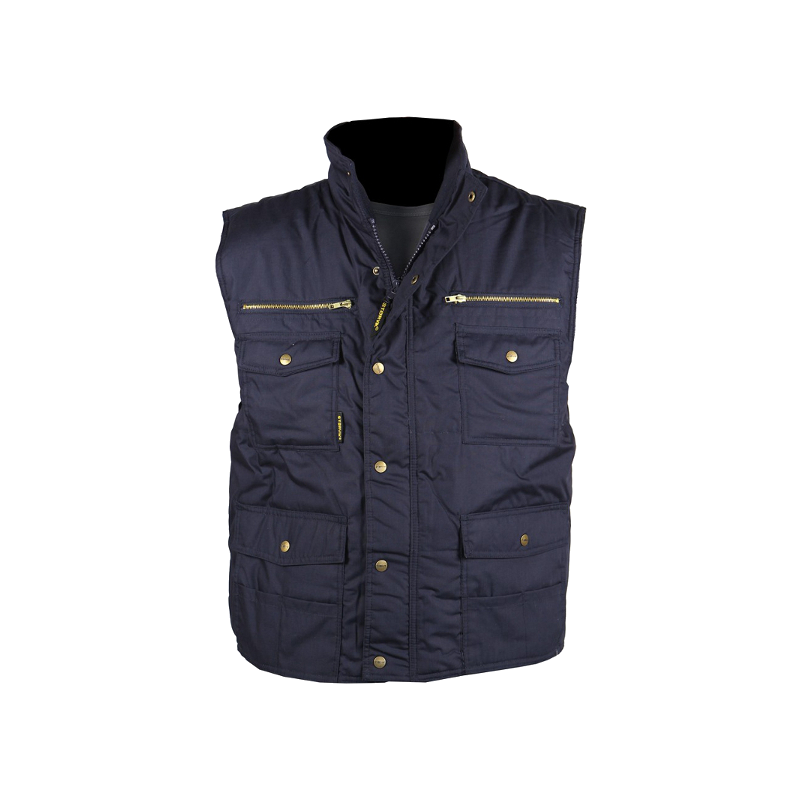 Werkbodywarmer 16 pocket marine Werkbodywarmer 16 pocket marine