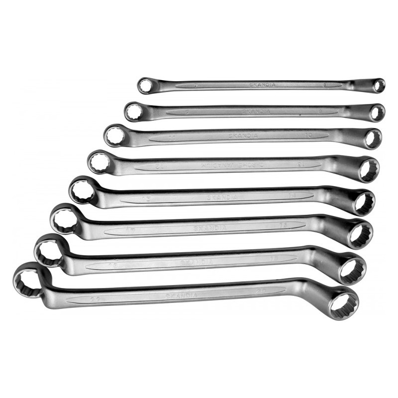 Ringsleutelset 6 - 22 mm 8-delig Ringsleutelset 6 - 22 mm 8-delig