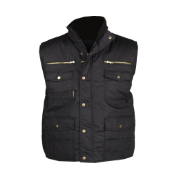 Werkbodywarmer 16 pocket zwart