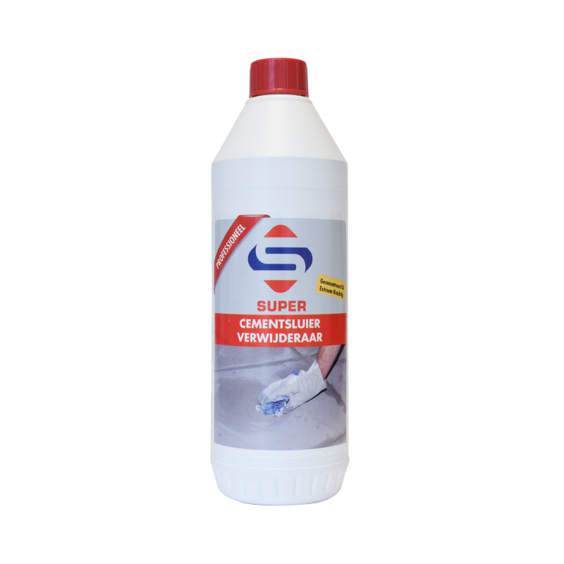 Super cementsluierverwijderaar 1 liter Super cementsluierverwijderaar 1 liter
