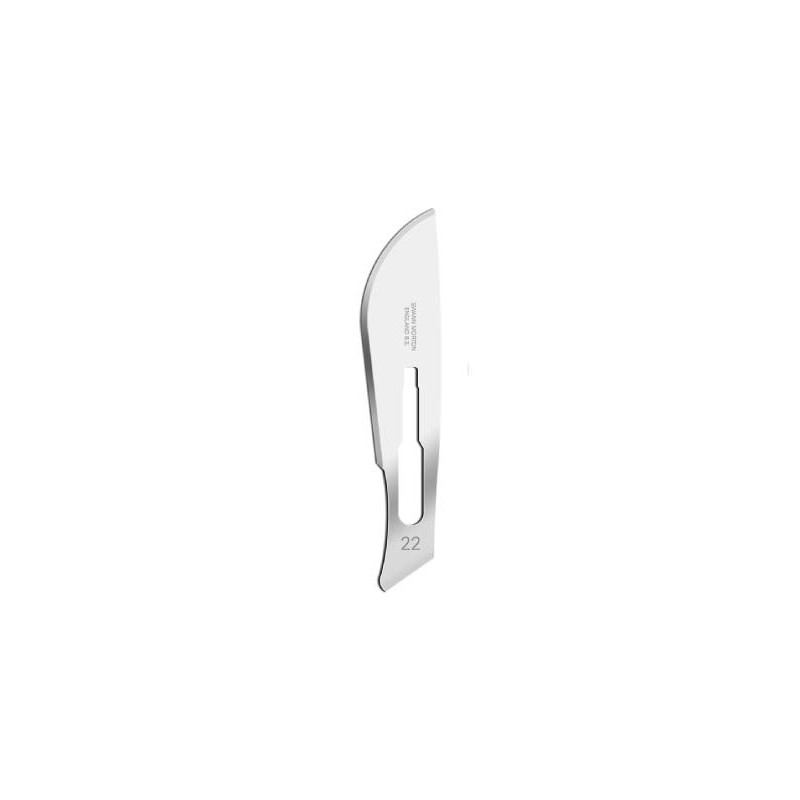 Scalpelmesje no.22 100 stuks Scalpelmesje no.22 100 stuks
