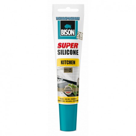 Bison Super Silicone kitchen transparant 150 ml