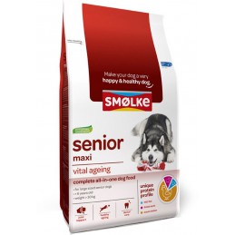 Smølke Hond Senior Maxi 12 kg