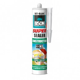 Bison afdichtingskit Super Sealer Construction 290 ml wit