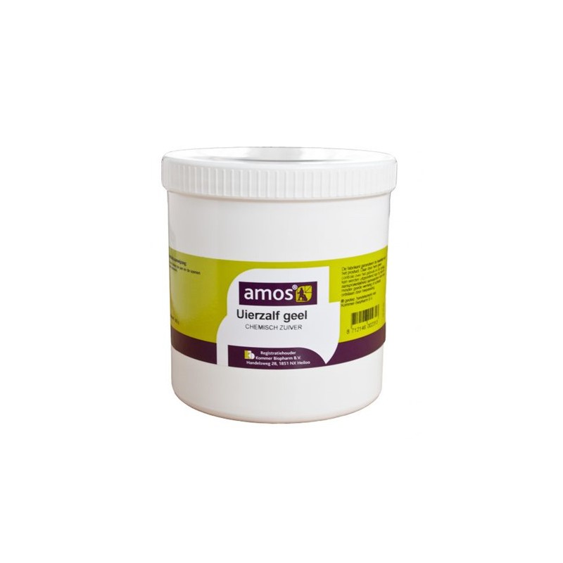 Amos gele uierzalf 800 gram Amos gele uierzalf 800 gram
