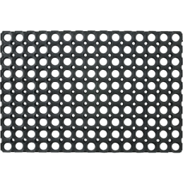 Deurmat open rubber ringmat 80 x 120 cm