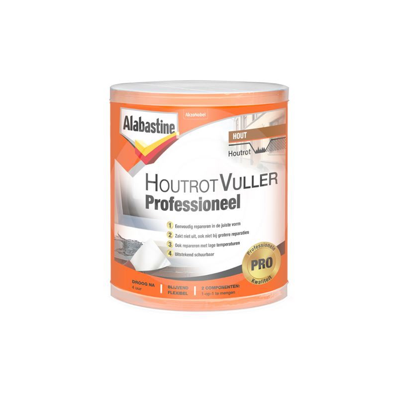 Alabastine houtrotvuller professioneel 330 gram Alabastine houtrotvuller professioneel 330 gram