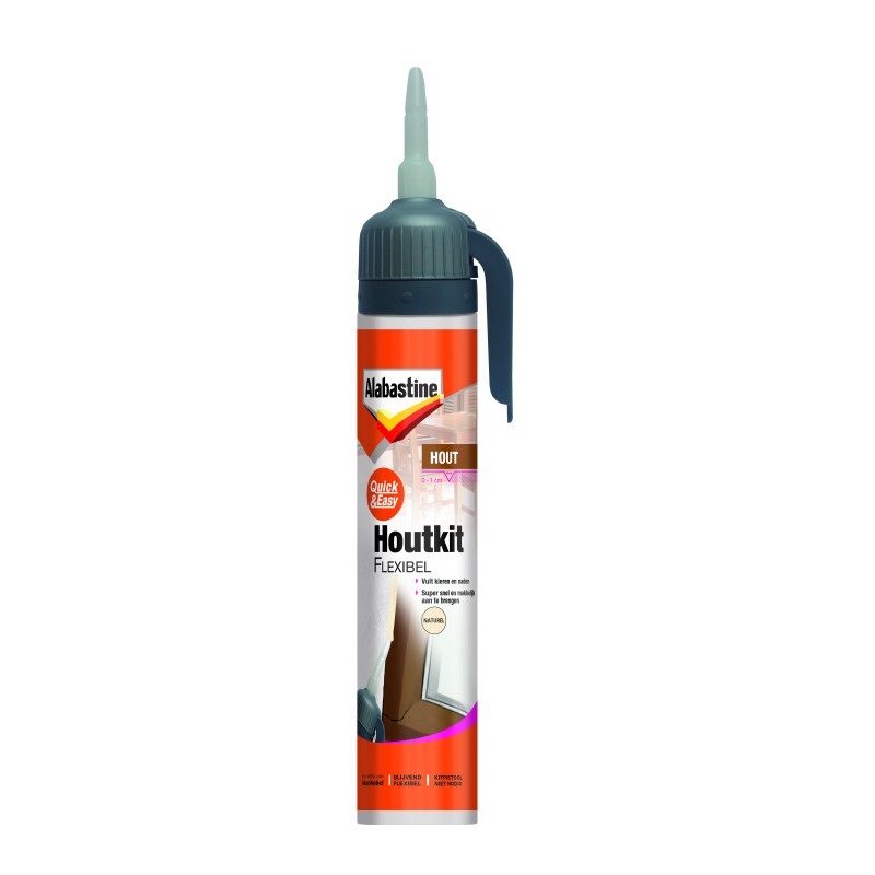 Alabastine Quick & Easy houtkit naturel 300 gram Alabastine Quick & Easy houtkit naturel 300 gram