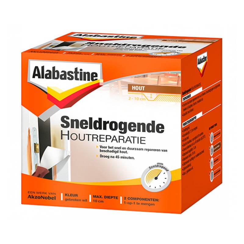 Alabastine sneldrogende houtreparatie 500 ml