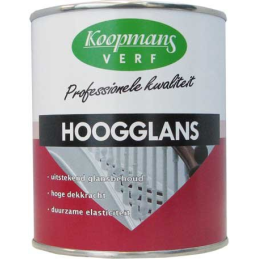 Koopmans hoogglans 489 antraciet 750 ml