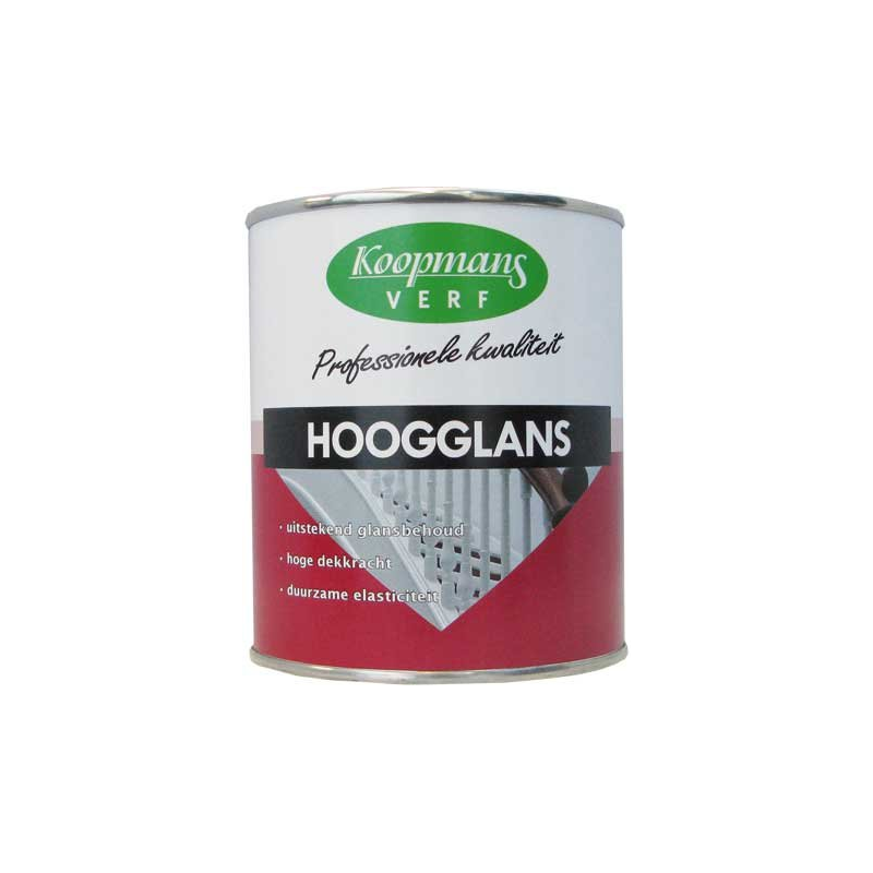 Koopmans hoogglans 489 antraciet 750 ml