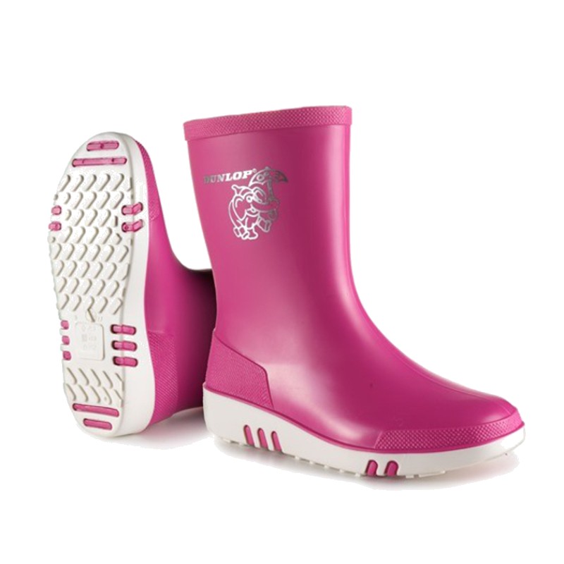 Dunlop mini laars Roze Dunlop mini laars Roze