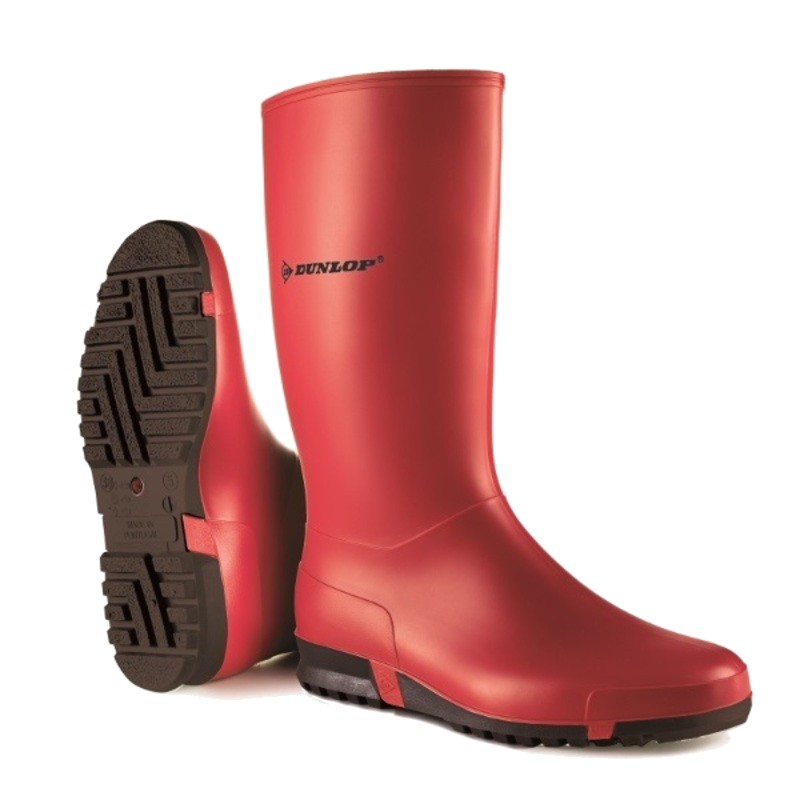 Dunlop Sportlaars rood Dunlop Sportlaars rood
