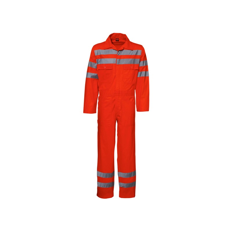 Signalisatie overall katoen oranje Signalisatie overall katoen oranje