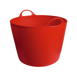 Flexibele mand rood 28 liter
