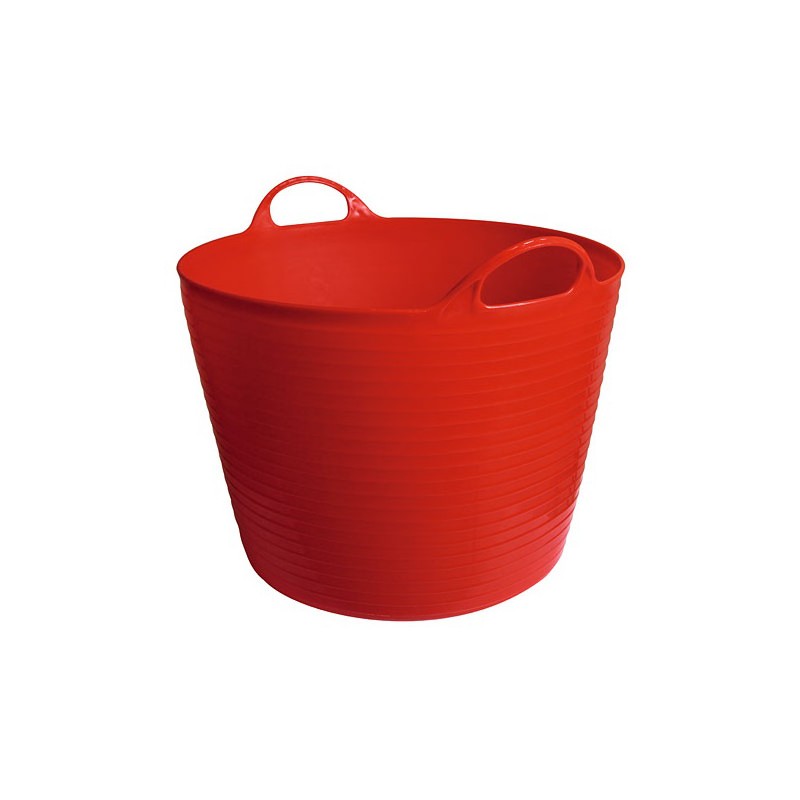 Flexibele mand rood 28 liter Flexibele mand rood 28 liter