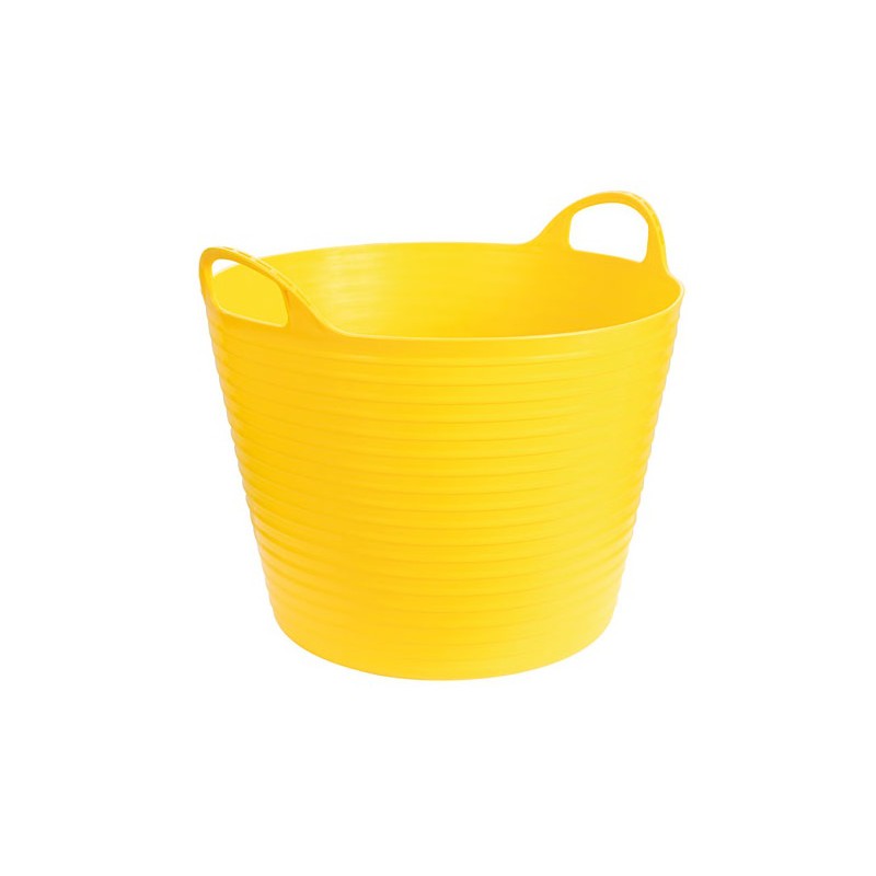 Flexibele mand geel 42 liter Flexibele mand geel 42 liter