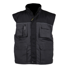 Bodywarmer Marcus antraciet/zwart