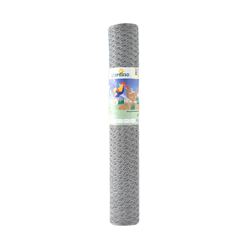 Zeskantgaas verzinkt maas 25x0.8 50cm 5 meter Zeskantgaas verzinkt maas 25x0.8 50cm 5 meter
