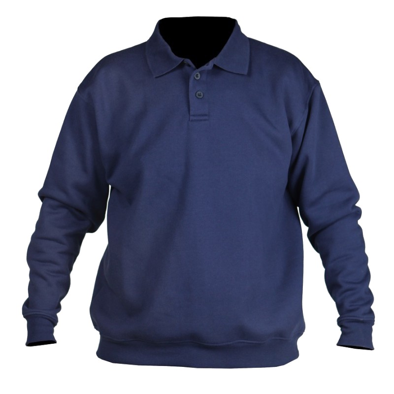 Sweater met polokraag marine Sweater met polokraag marine