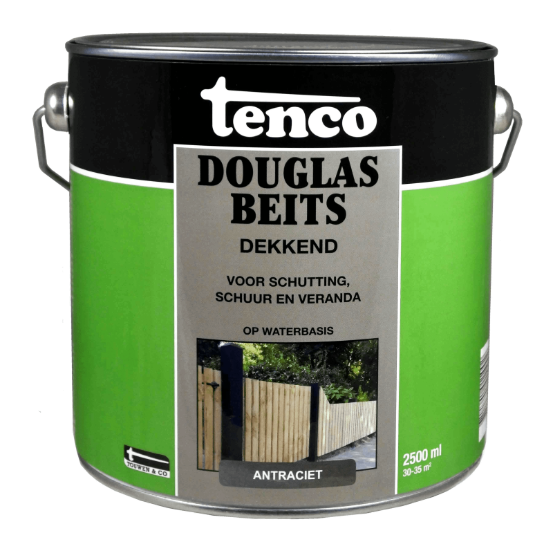 Douglas beits antraciet dekkend 2.5 liter Douglas beits antraciet dekkend 2.5 liter
