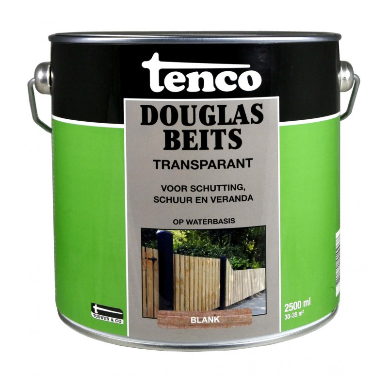 Douglas beits blank transparant 2.5 liter Douglas beits blank transparant 2.5 liter
