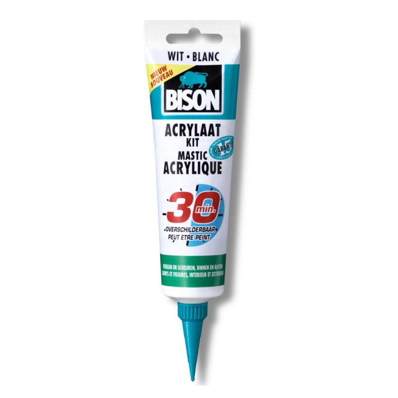 Acrylaatkit 30 Minuten 150 ml wit Acrylaatkit 30 Minuten 150 ml wit